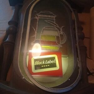 Black Label Beer Sign Lights with Colorful Design Needs Restored Old You Know